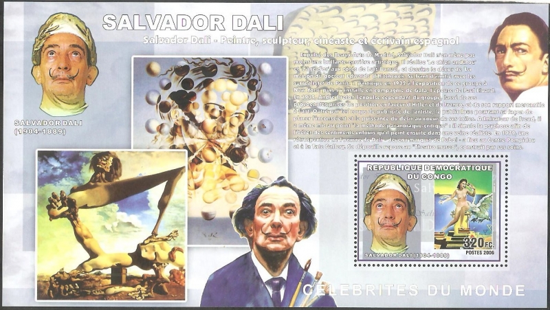 Salvador Dalí, pintor, cineasta, escultor, escritor