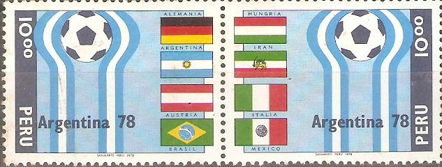 CAMPEONATO  MUNDIAL  ARGENTINA  1978.  EMBLEMA  Y  BANDERAS  DE  PAÌSES  PARTICIPANTES.