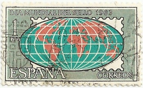 DIA MUNDIAL DEL SELLO 1963. VALOR FACIAL 1 Pta. EDIFIL 1510