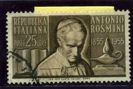 Centenario de la muerte del teologo Antonio Rosmini