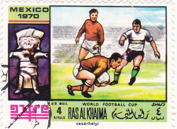 MUNDIAL MEXICO 1970- RAS AL KHAIMA