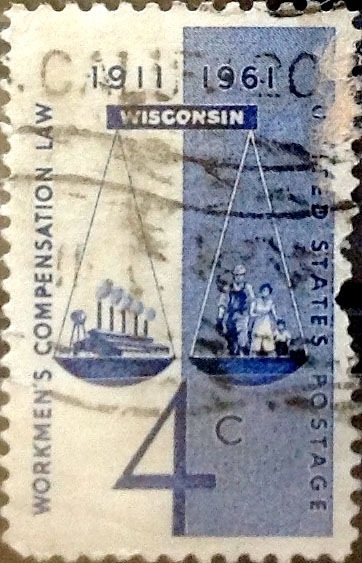 Intercambio 0,20 usd 4 cents. 1961