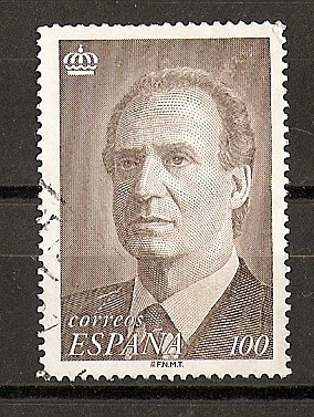 Juan Carlos I. / Variedad de impresion.