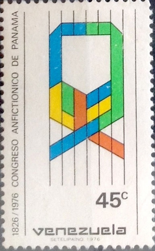 Intercambio 0,20 usd 45 cents. 1976