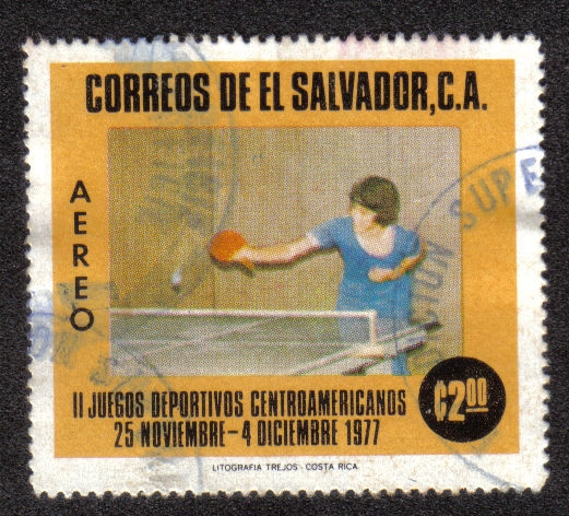 II juegos Deportivos Centroamericanos