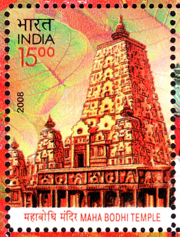 INDIA -  - Conjunto de templos de Mahabodhi en Bodhgaya