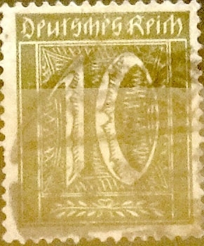 10 pf. 1921