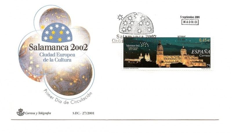 Salamanca 2002  -  Ciudad Europea de la cultura  SPD
