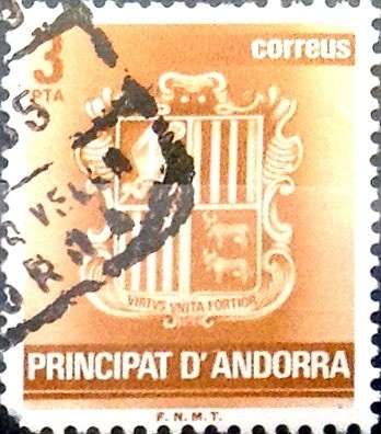 Intercambio 0,20 usd 3 pesetas 1982