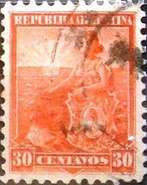 Intercambio 0,50 usd 30 cents. 1901