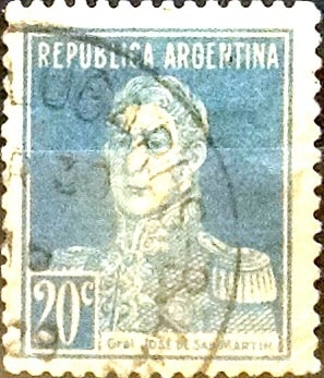 Intercambio 0,25 usd 20 cents. 1923
