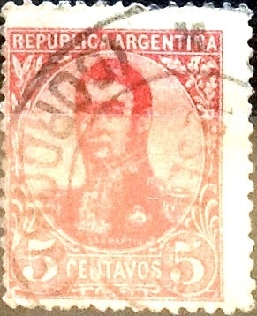 Intercambio 0,30 usd 5 cents. 1908