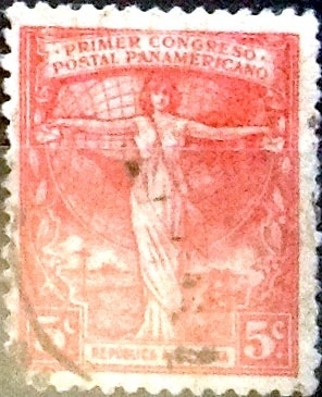 Intercambio 0,20 usd 5 cents. 1921