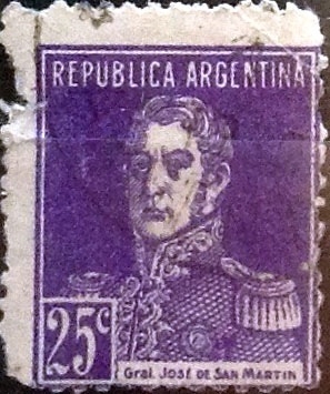 Intercambio 0,25 usd 25 cents. 1923
