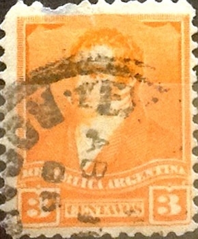 Intercambio 0,30 usd 3 cents. 1895