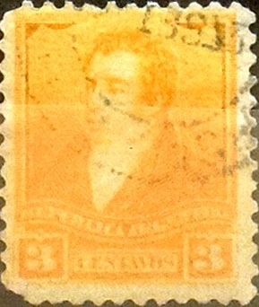 Intercambio 0,30 usd 3 cents. 1895