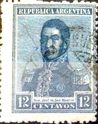 Intercambio 0,25 usd 12 cents. 1917