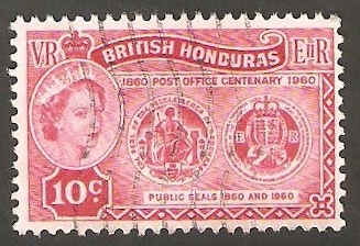 Honduras Británica - 160 - Centº del correo inglés