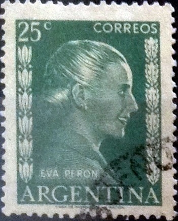 Intercambio jxi 0,20 usd 25 cents. 1952