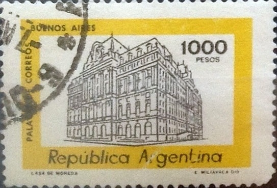 Intercambio 0,40 usd 1000 pesos 1979