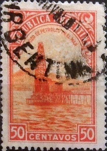 Intercambio 0,20 usd 50 cents. 1936