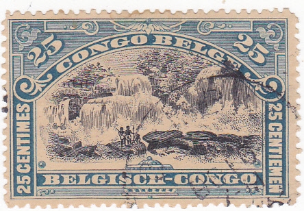 cataratas en el río Congo