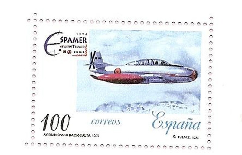 Avión Español HA 200 Saeta - Espamer 96