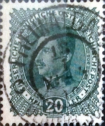 Intercambio 0,20 usd 20 heller 1918