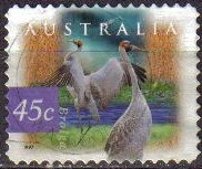 AUSTRALIA 1997 Scott 1531 Sello Fauna Animales Aves, Pájaros Broiga Usado Michel 1643