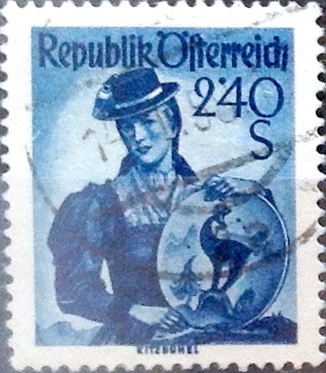 Intercambio 0,20 usd 2,40 s. 1951