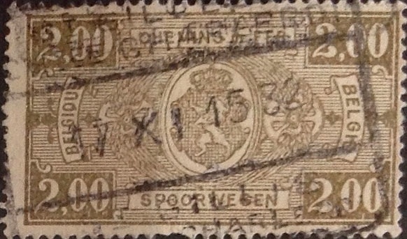 Intercambio 0,20 usd 2 francos 1924
