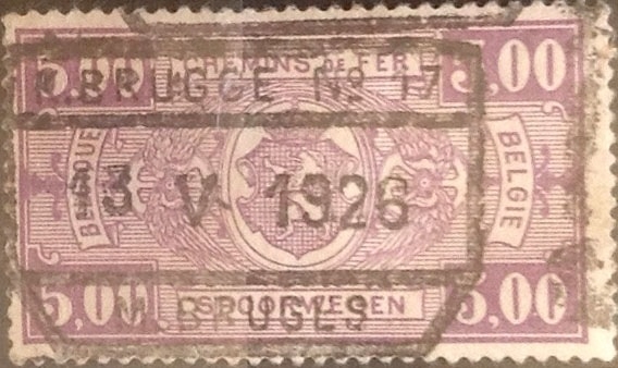 Intercambio 0,20 usd 5 francos 1924