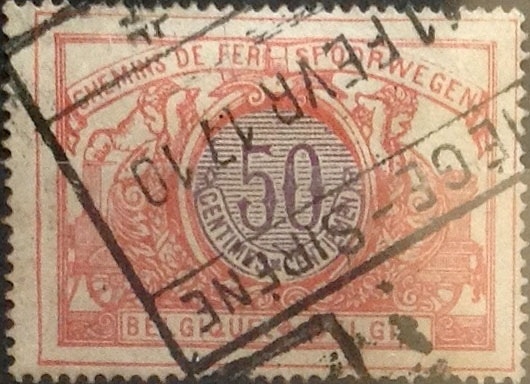 Intercambio 0,20 usd 50 cents. 1902