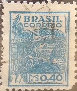 Intercambio 0,20 usd  40 cents. 1947