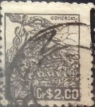 Intercambio 0,20 usd  2 cr. 1947