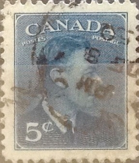 Intercambio 0,20 usd 5 cents. 1949