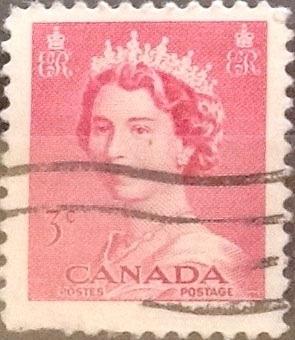 Intercambio 0,20 usd 3 cents. 1953