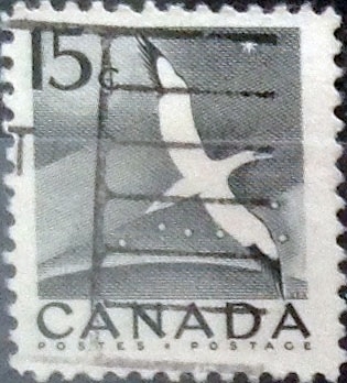 Intercambio 0,20 usd 15 cents. 1954