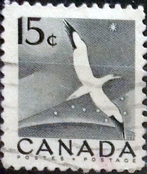 Intercambio 0,20 usd 15 cents. 1954