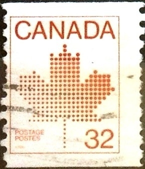 Intercambio 0,20 usd 32 cents. 1983