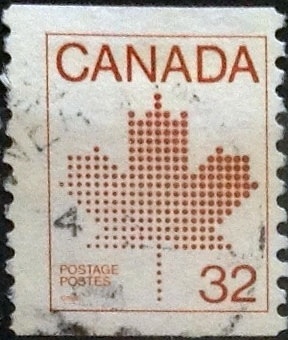 Intercambio 0,20 usd 32 cents. 1983