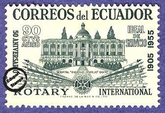 50º Aniversario del Rotary Internacional (1905-1955)