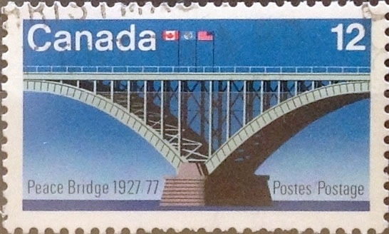 Intercambio 0,20 usd 12 cents. 1977