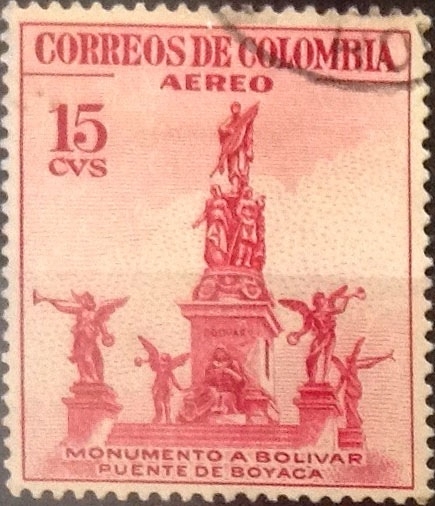 Intercambio 0,20 usd 15 cents. 1954