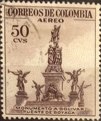 Intercambio 0,20 usd 50 cents. 1954