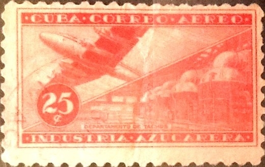 Intercambio 0,20 usd 25 cents. 1954