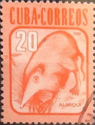 Intercambio 0,20 usd 20 cents. 1981