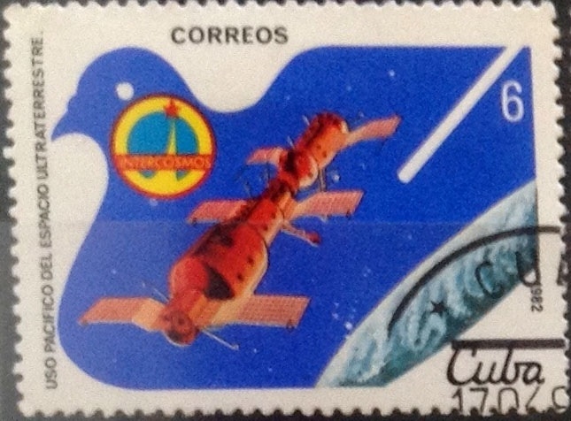 Intercambio 0,20 usd 6 cents. 1982