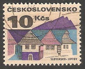 1922 - Vista de Liptov, Eslovaquia