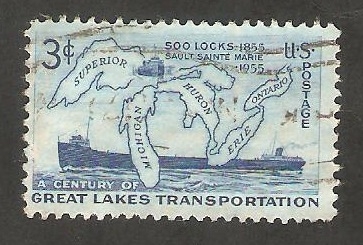 596 - Centº de la apertura a la navegación de Los Grandes Lagos